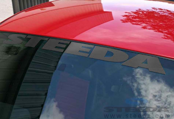 Steeda Windshield Decal - Black